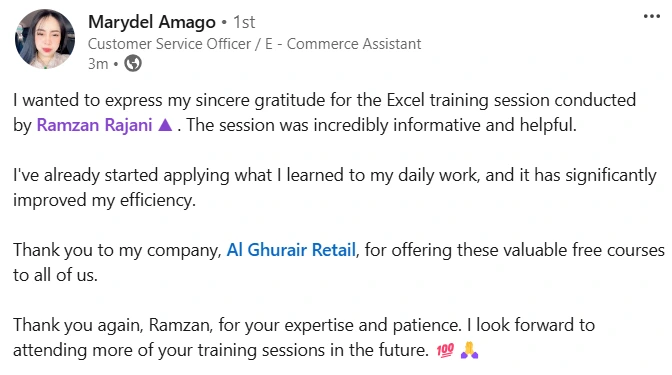 Student Feedback 1